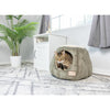 Cat Bed, Laurel Green And Beige