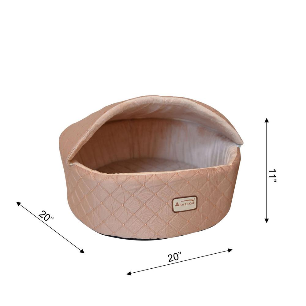 Cat Bed, Small, Light Apricot