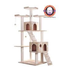 Cat Bed Earth Brown & Beige