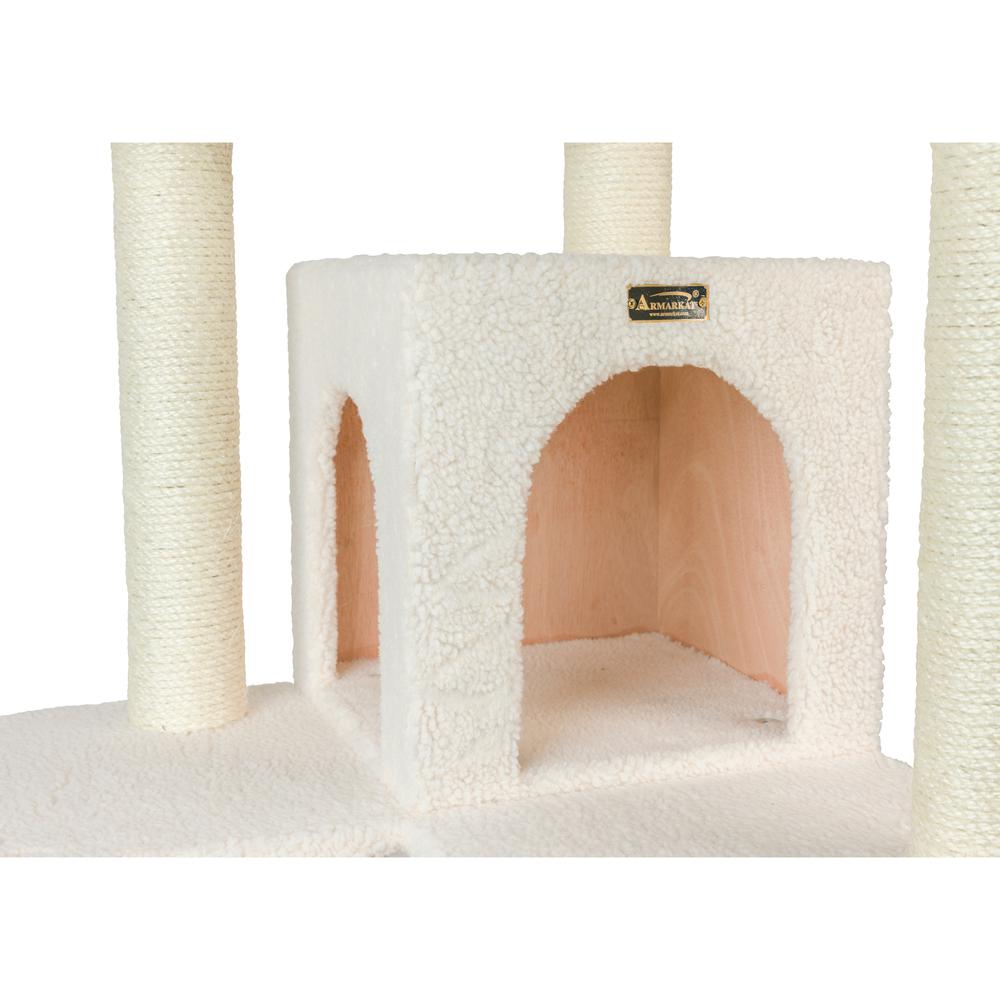 Real Wood Cat Tree In Ivory, Jackson Galaxy Approved, Multi Levels With Ramp