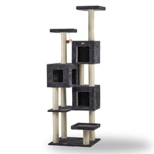 Real Wood Griant Cat Tower With Condos For Multiple Cats