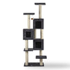 Real Wood Griant Cat Tower With Condos For Multiple Cats