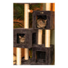 Real Wood Griant Cat Tower With Condos For Multiple Cats