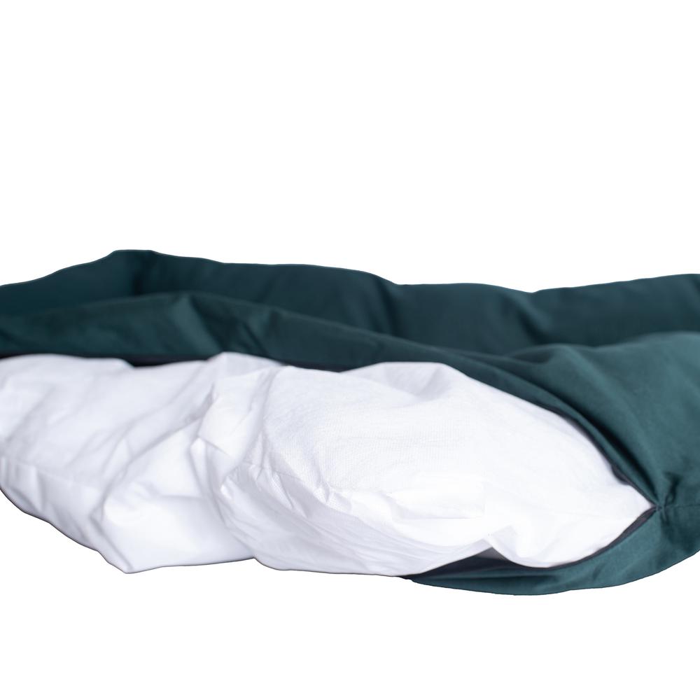 Extra Large Laurel Green Bolstered Pet Bed