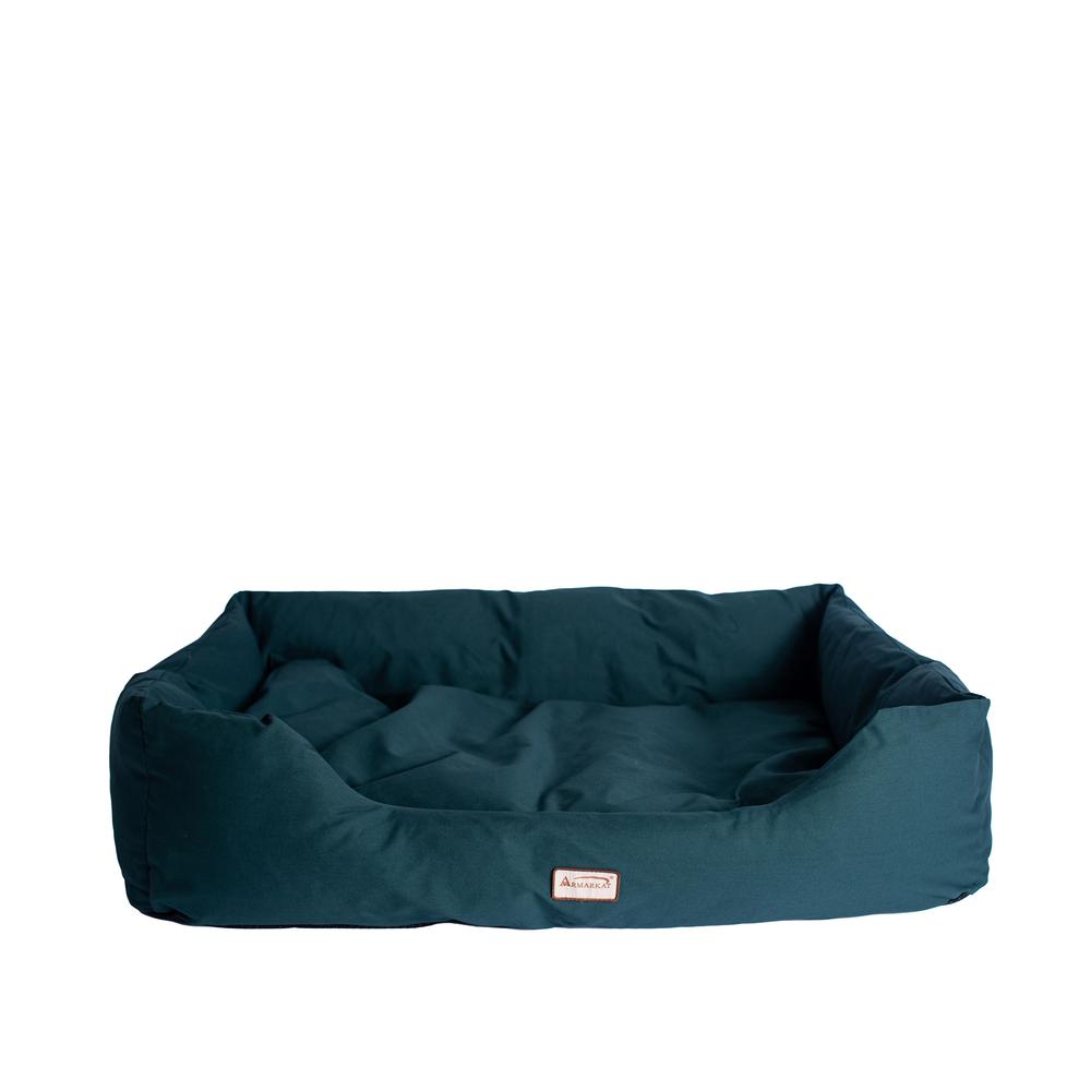 Extra Large Laurel Green Bolstered Pet Bed