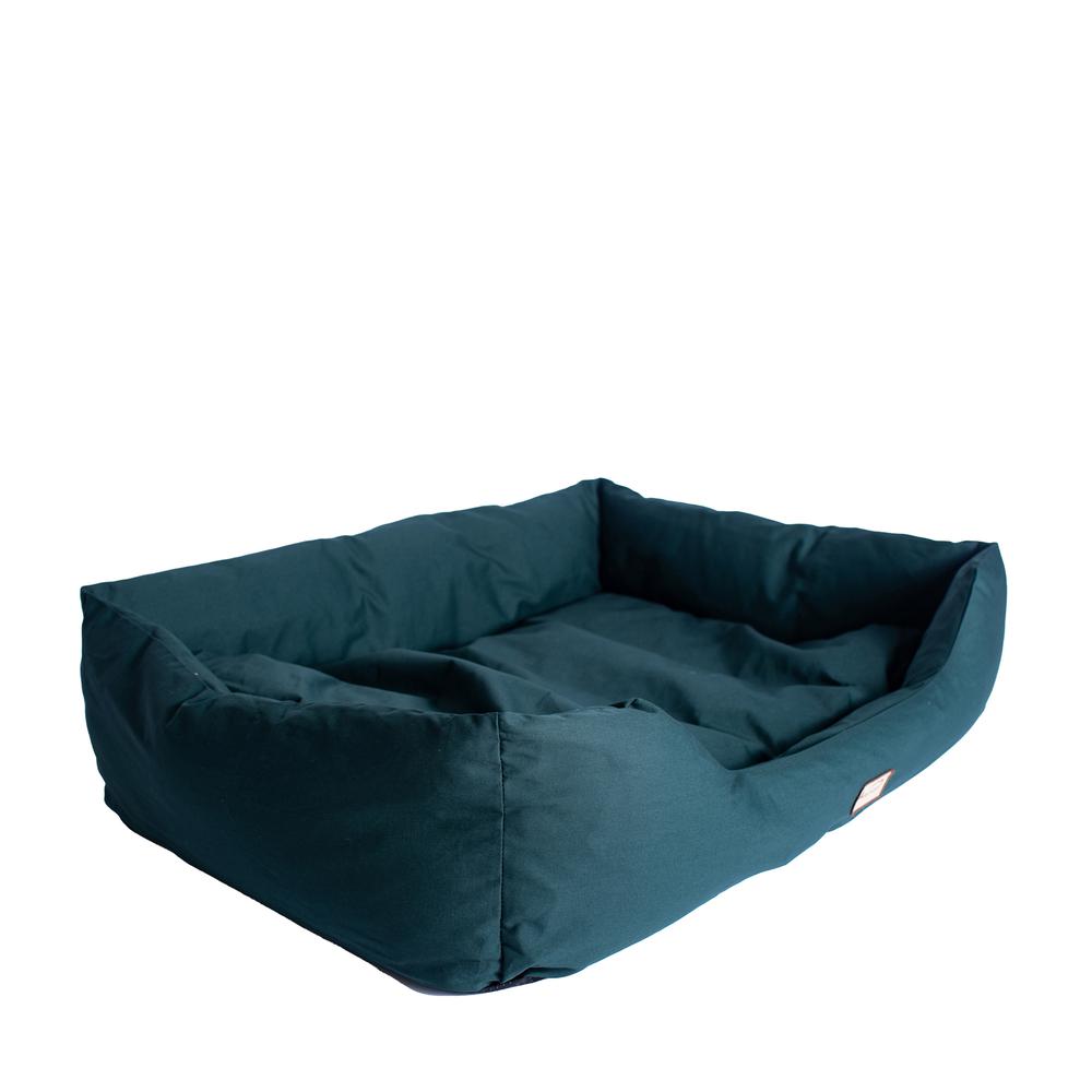 Extra Large Laurel Green Bolstered Pet Bed