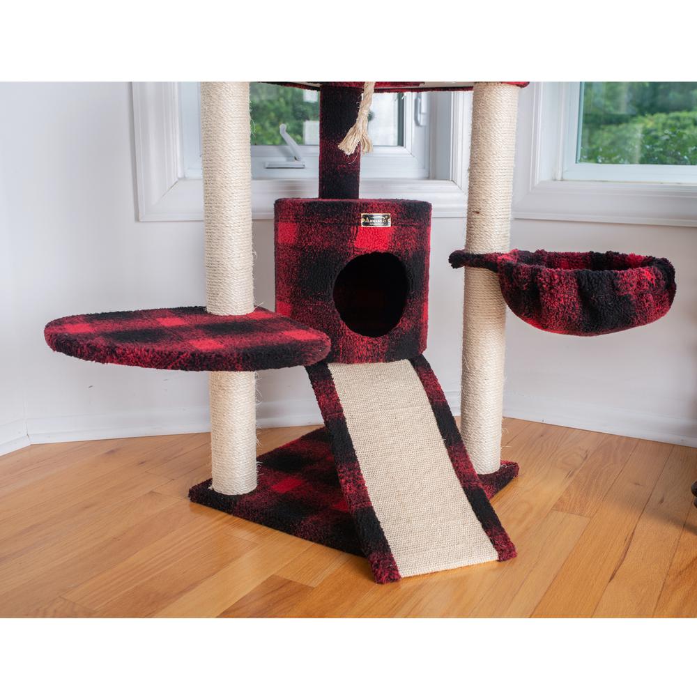 Classic Real Wood Cat Tree Four Levels