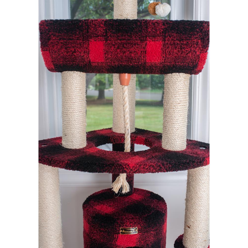 Classic Real Wood Cat Tree Four Levels