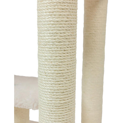 Real Wood Cat Tree In Ivory, Jackson Galaxy Approved, Six Levels