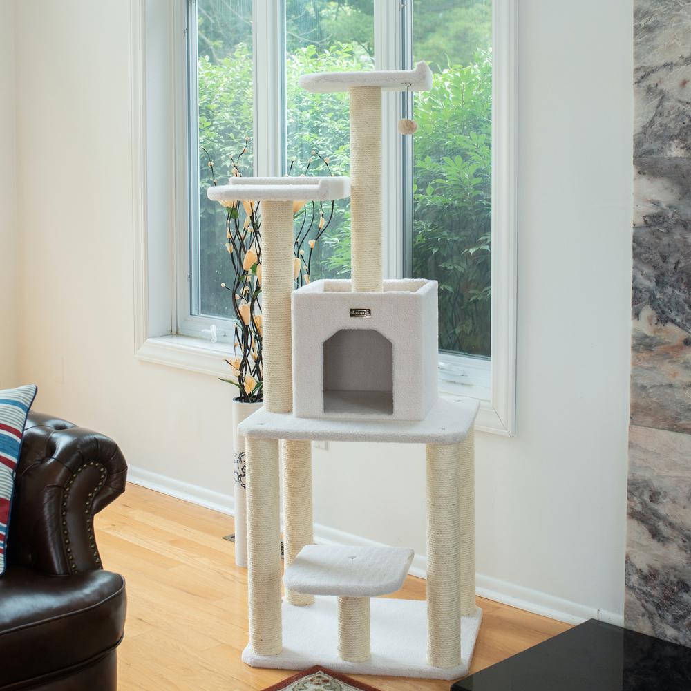 Classic Real Wood Cat Tree, Jackson Galaxy Approved, Five Levels