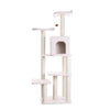 Classic Real Wood Cat Tree In Ivory, Jackson Galaxy Approved, Six Levels