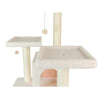 Real Wood Cat Tree In Ivory, Jackson Galaxy Approved, Multi Levels With Ramp