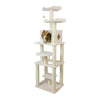 Real Wood Cat Tree In Ivory, Jackson Galaxy Approved, Six Levels