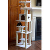 Real Wood Cat Tree In Ivory, Jackson Galaxy Approved, Six Levels