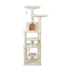 Real Wood Cat Tree In Ivory, Jackson Galaxy Approved, Six Levels