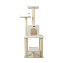Classic Real Wood Cat Tree, Five Levels
