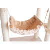 57-Inch Real Wood Cat Tree In Beige With Perches, Running Ramp