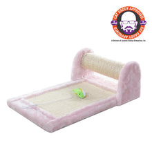 Rolling Real Wood Cat Scratcher Toy, Sisal Scratching Board For Cats Training