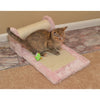 Rolling Real Wood Cat Scratcher Toy, Sisal Scratching Board For Cats Training