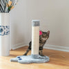 Mouse Shape Real Wood Cat Scratcher Toy, Sisal Scratching Post,Kitty Training