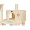 Mult -Level Real Wood Cat Tree Hammock Bed, Climbing Center For Cats And Kittens