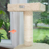 Soft Heavy-Carpet Real Wood Cat Furniture With Condo For Large Cat