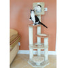 Real Wood Cat Climber, Cat Junggle Tree With Sisal Carpet Platforms