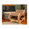 Real Wood Medium Wooden Cat Rocking Chair, Detachable Cat Swing Chair