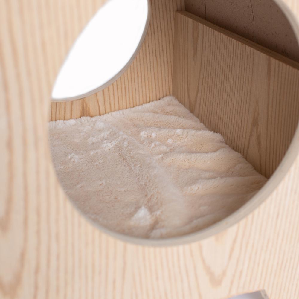 Real Wood Premium Wood Cat Hideaway