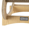 Real Wood Medium Wooden Cat Rocking Chair, Detachable Cat Swing Chair