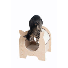 Real Wood Premium Wood Cat Hideaway