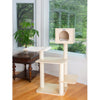 Real Wood Premium Scots Pine, Solid Wood Cat Tree, 50" Tall