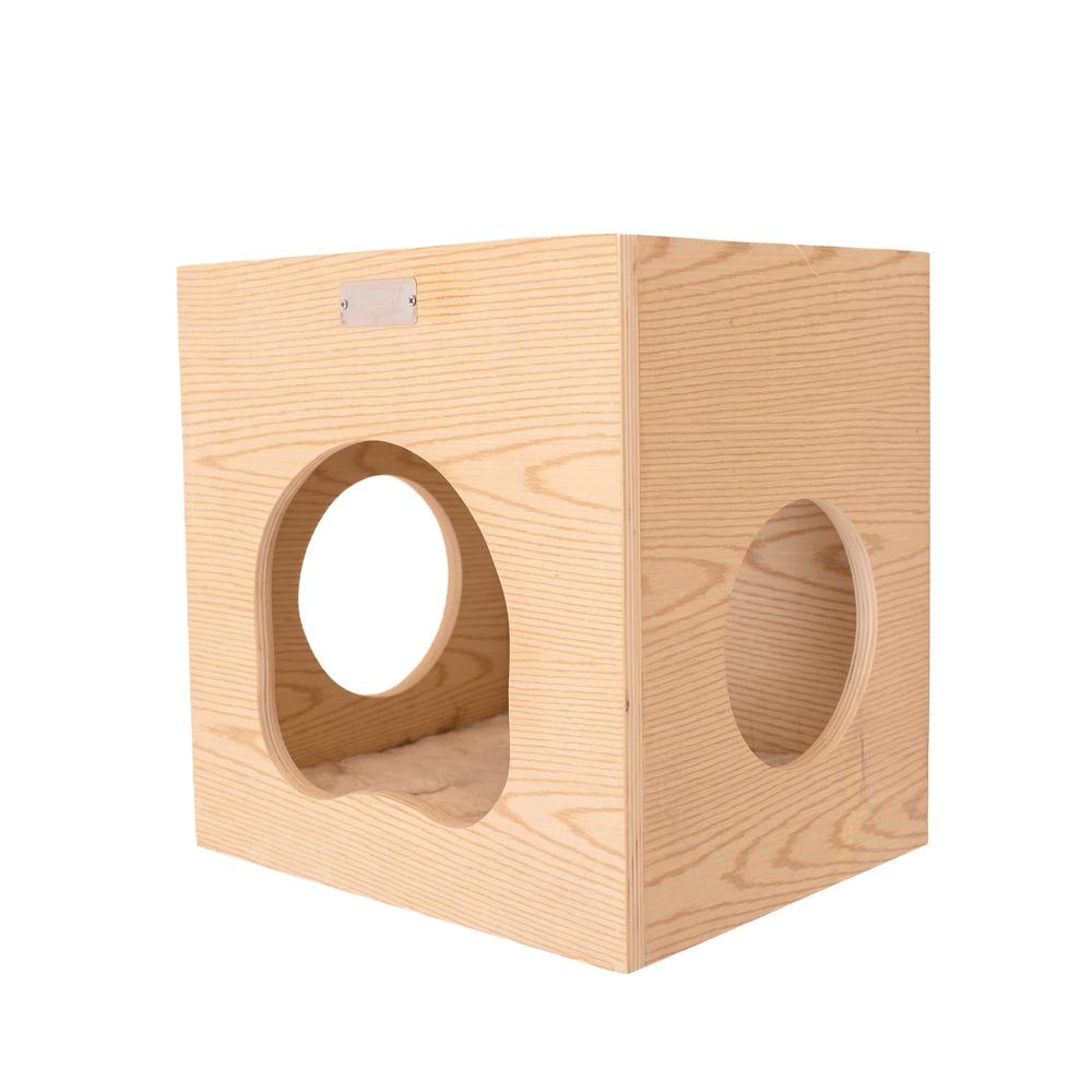 Real Wood Wall Series: Tree With Condo, Perch And Stepup