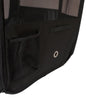 Portable Pet Playpen In Black And Beige Combo Medium