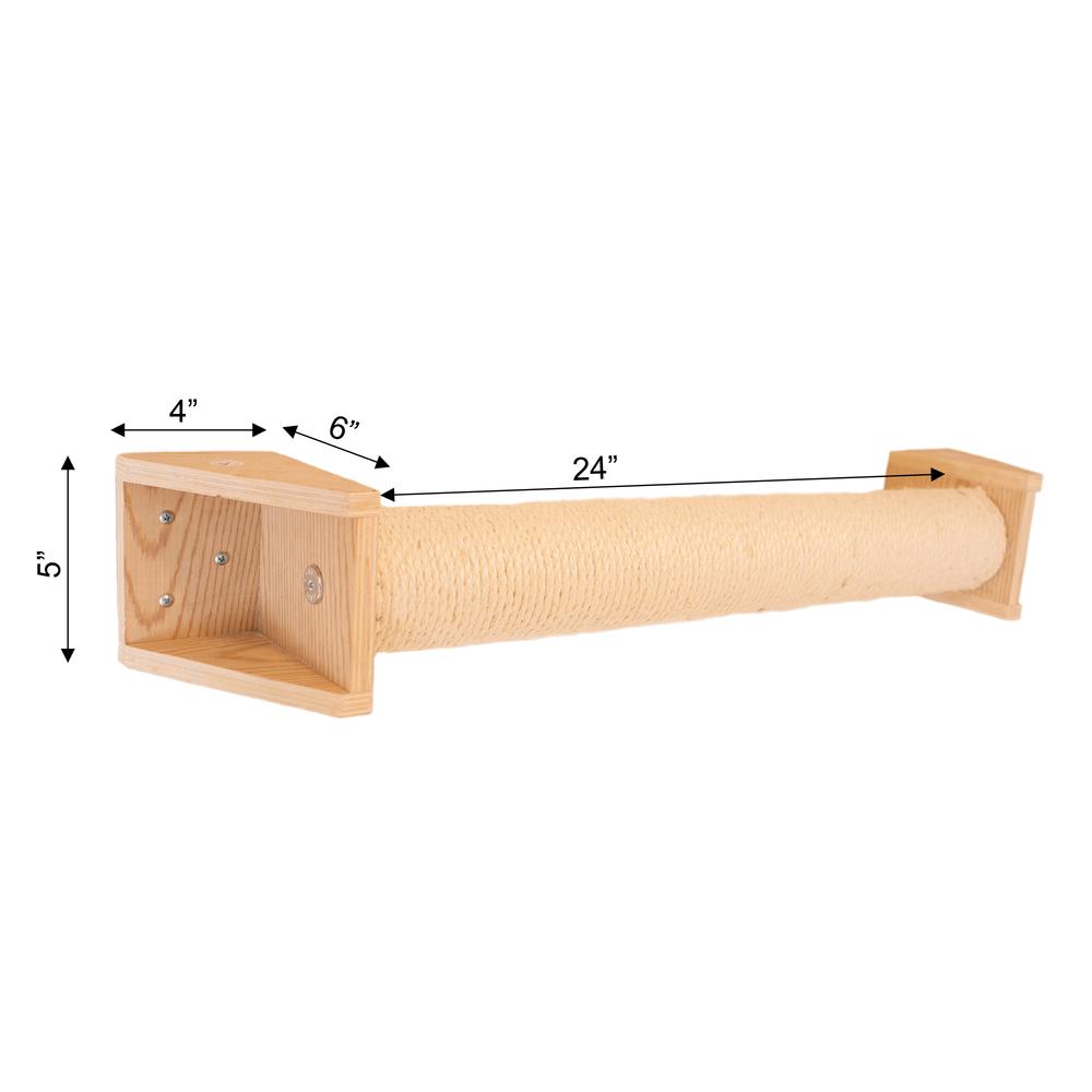Real Wood Wall Series: Scratching Post