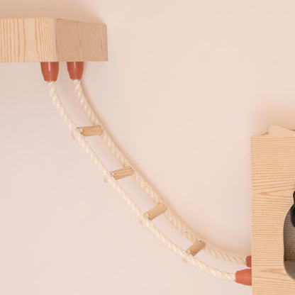 Real Wood Wall Series: Soft Ladder