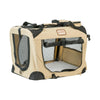 Pet Carrier Beige,Multiple Pockets