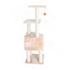Bison Pets Cat Tree Tower, Sisal Scratch Posts, Beige