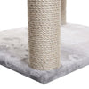 Pressed Wood 8-Level Cat Tree with Playhouse Condo and Hammock