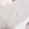 Faux Fleece Pet Step Stairs with Pressed Wood Platforms, 70 lb