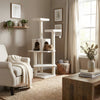 Pressed Wood Cat Climber with Fleece Perches and Sisal Posts, 57 Inch