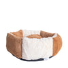 Pet Bed Earth Brown And Ivory