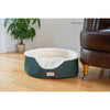 Pet Bed Laurel Green And Ivory
