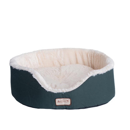 Pet Bed Laurel Green And Ivory