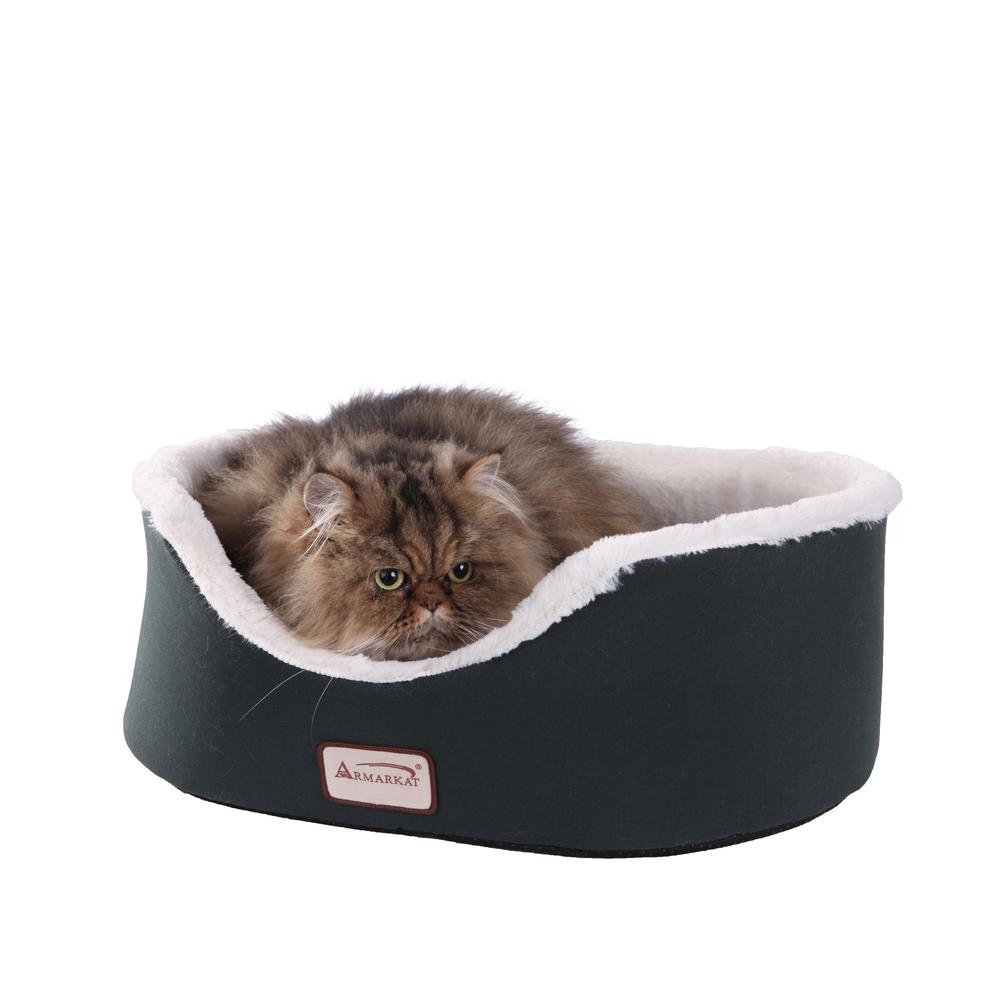 Pet Bed Laurel Green And Ivory