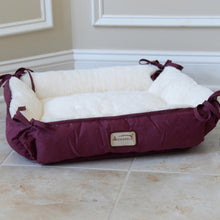 Pet Bed Burgundy