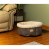 Cozy Cat Bed In Beige And Gray