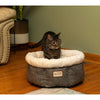 Cozy Cat Bed In Beige And Gray