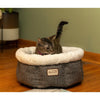 Cozy Cat Bed In Beige And Gray