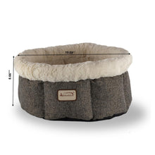 Cozy Cat Bed In Beige And Gray